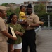 Reenlistment ceremony aboard Battleship Wisconsin
