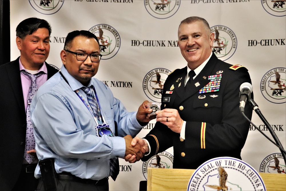 Fort McCoy, Ho-Chunk Nation renew agreement during special ceremony