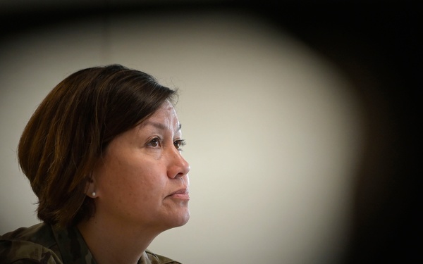 CMSAF JoAnne S. Bass visits 156th Wing