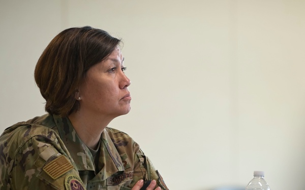 CMSAF JoAnne S. Bass visits 156th Wing