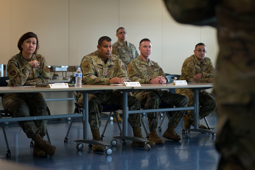 CMSAF JoAnne S. Bass visits 156th Wing