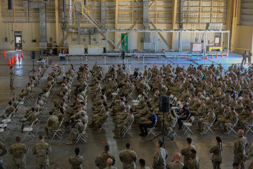 CMSAF JoAnne S. Bass visits 156th Wing