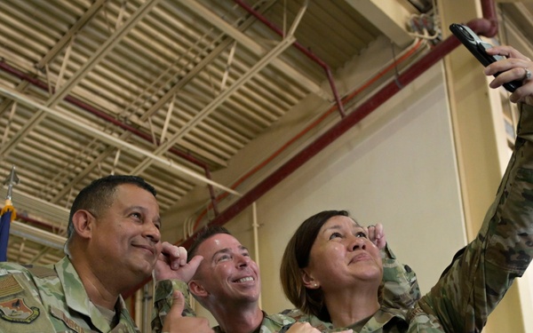 CMSAF JoAnne S. Bass visits 156th Wing