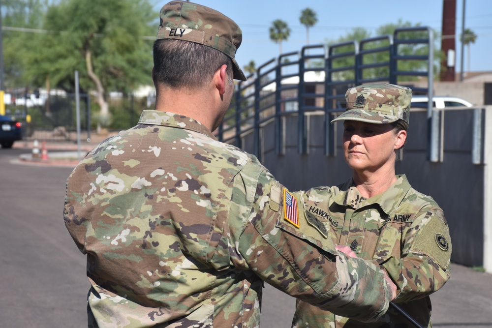 653rd RSG conducts change of responsibility ceremony