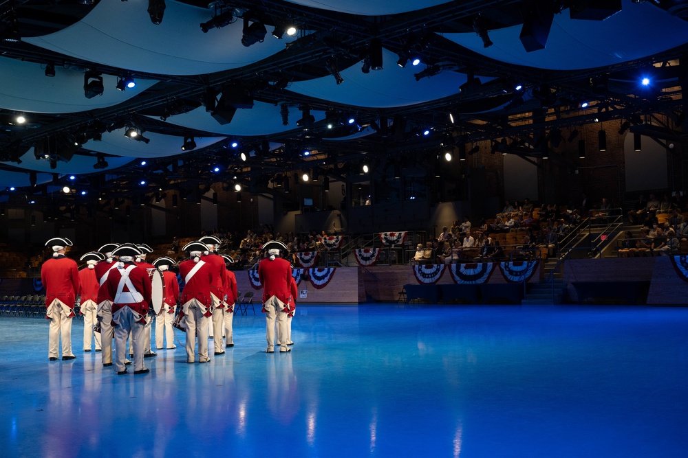 Deputy Secretary of Defense Kathleen H. Hicks speaks at the National Capital Region ROTC Detachment commencement at Fort Myer, Virginia