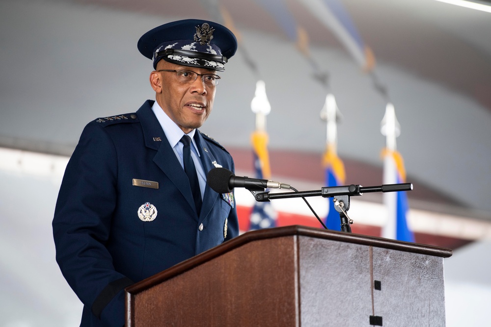 Air Education and Training Command Change of Command