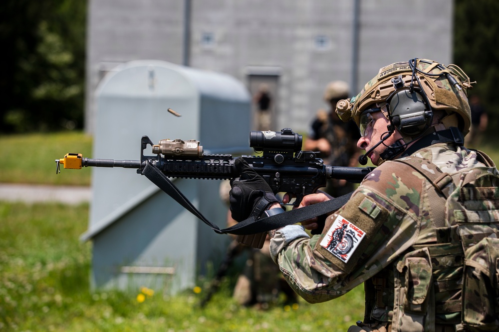Tactical Lane During Day 2 at the 2022 Spc. Hilda I. Clayton Best Combat Camera Competition
