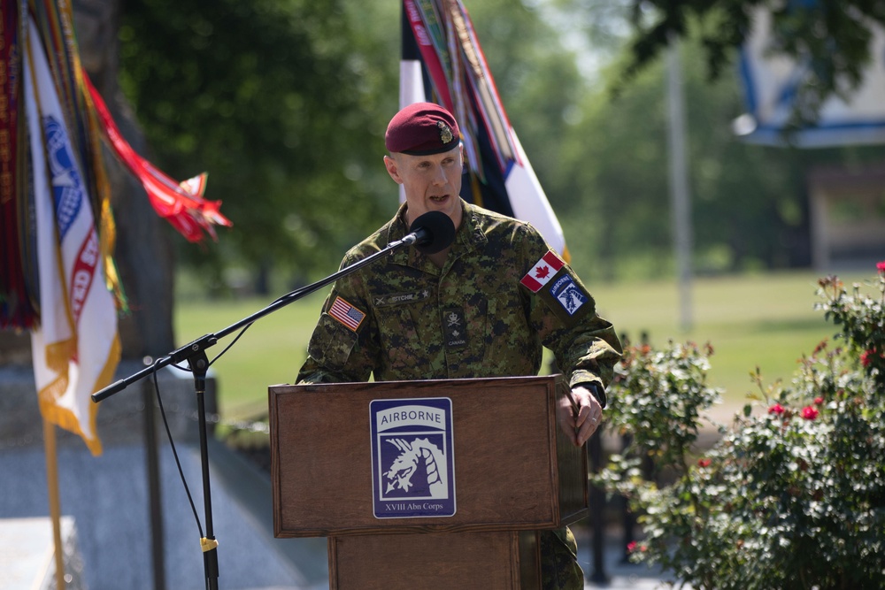 XVIII Airborne Corps Bids Farewell and Honors Outgoing Assistant Commanding General