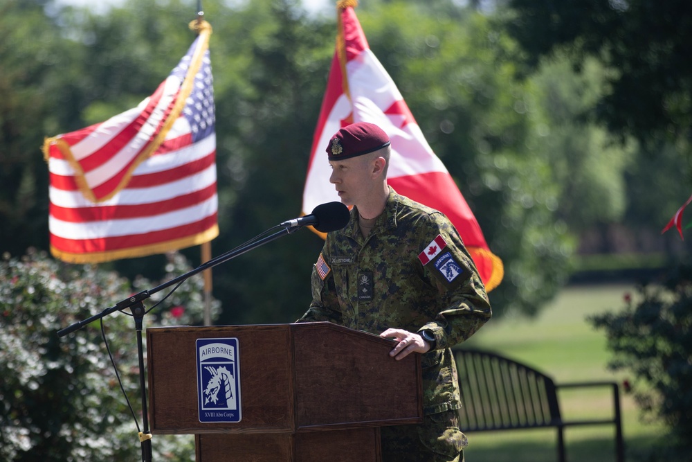 XVIII Airborne Corps Bids Farewell and Honors Outgoing Assistant Commanding General