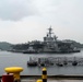 USS Abraham Lincoln (CVN 72) arrives at Commander, Fleet Activities Yokosuka