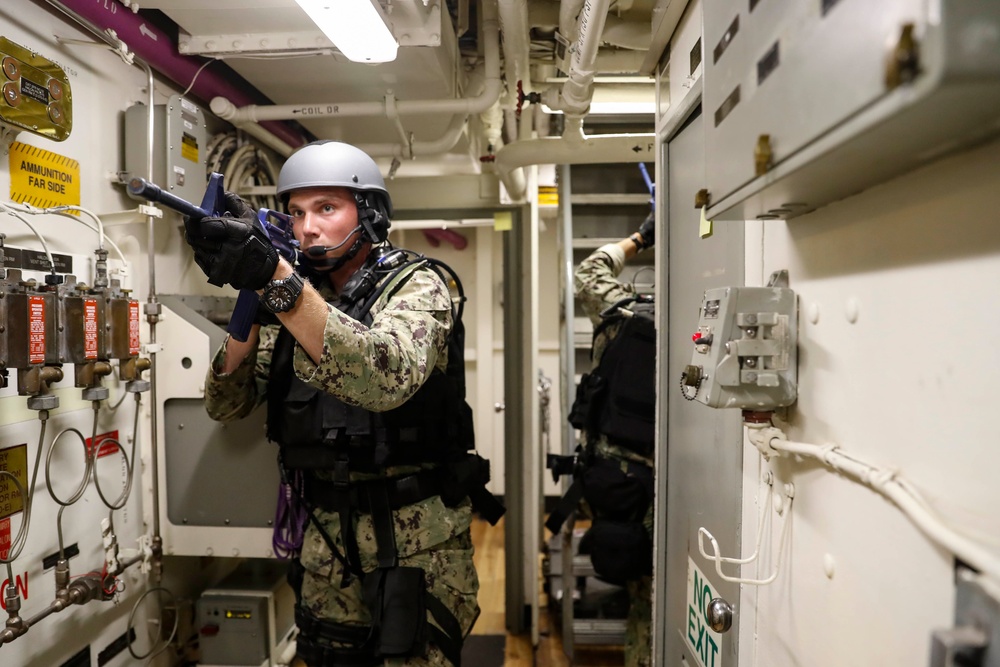 USS Fitzgerald (DDG 62) VBSS Training