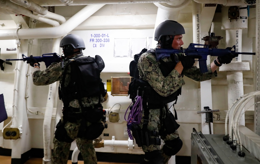 USS Fitzgerald (DDG 62) VBSS Training