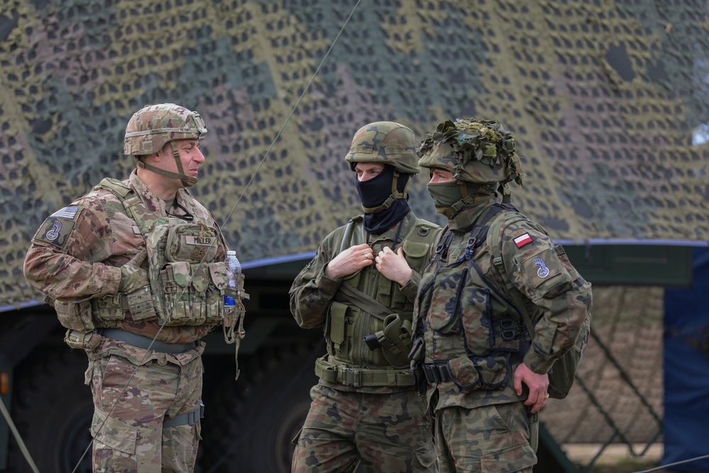Multinational Live-Fire Exercise Between German, Polish, and U.S. Forces
