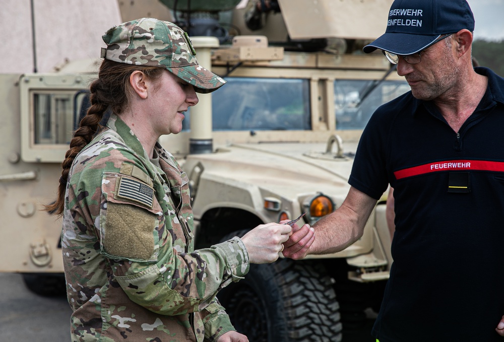 Swiss Firefighters View 1-68 AR Vehicles