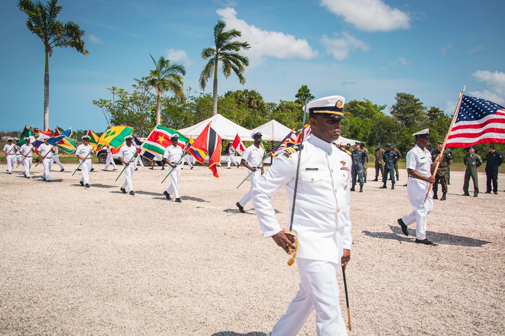 Exercise TRADEWINDS closing ceremonies