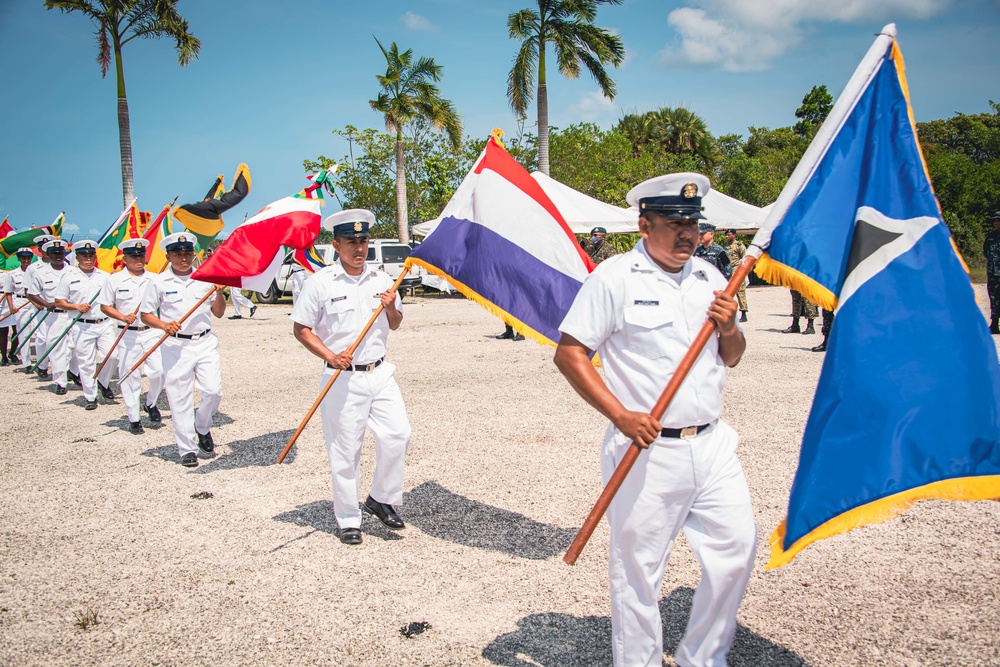 Exercise TRADEWINDS closing ceremonies