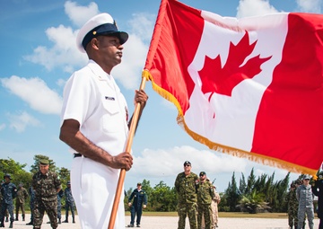 Exercise TRADEWINDS closing ceremonies