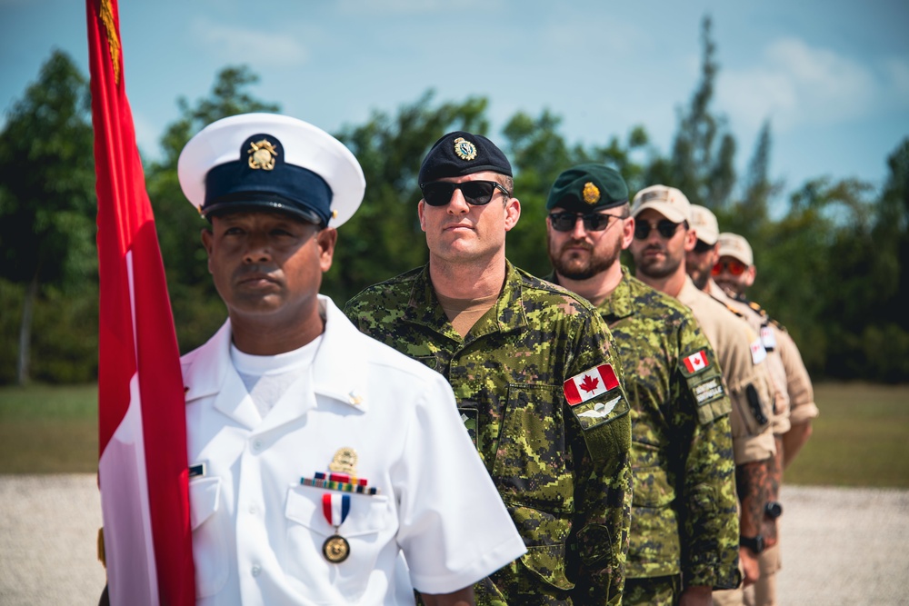 Exercise TRADEWINDS closing ceremonies