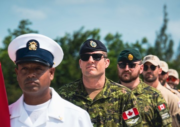 Exercise TRADEWINDS closing ceremonies