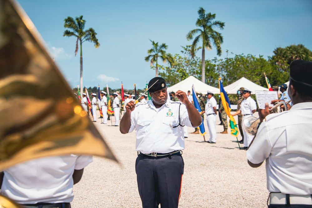 Exercise TRADEWINDS closing ceremonies