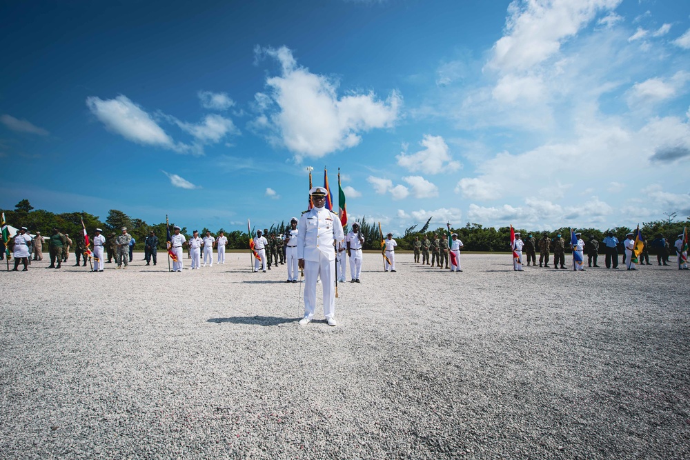 Exercise TRADEWINDS closing ceremonies