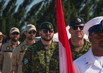 Exercise TRADEWINDS closing ceremonies