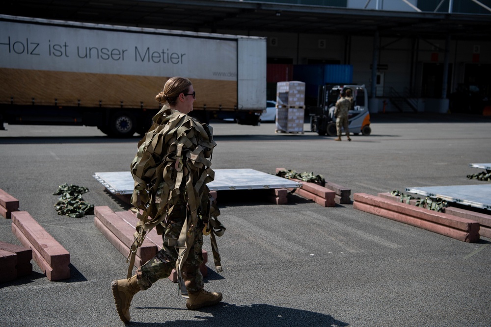 Ramstein Airmen prepare critical infant formula shipments for U.S.
