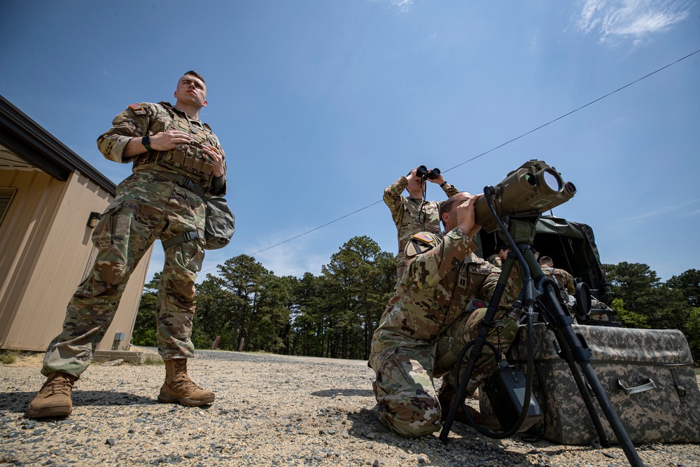 Joint Fire Support Specialists prepare range for training