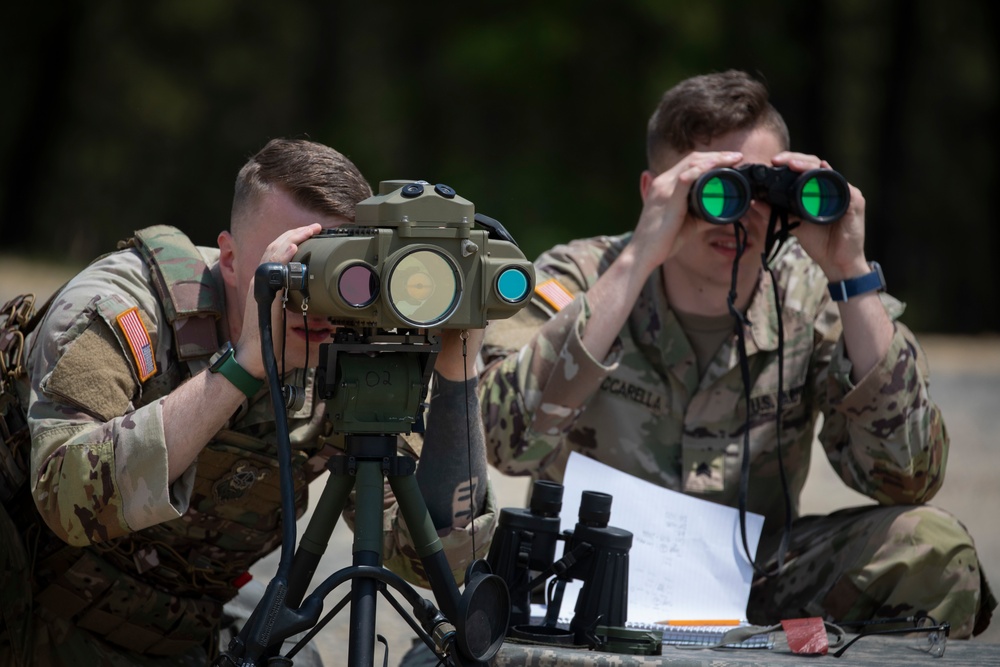 Joint Fire Support Specialists prepare range for training