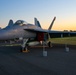 Sun Sets on the first day of the Oregon International Air Show