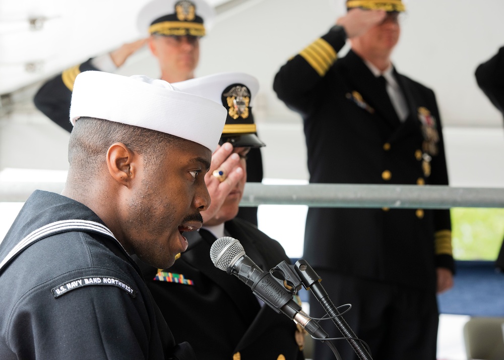 Crew Bids Farewell to USS Oklahoma City during Inactivation Ceremony