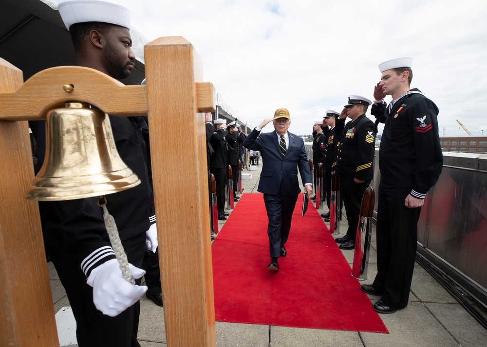 Crew Bids Farewell to USS Oklahoma City during Inactivation Ceremony