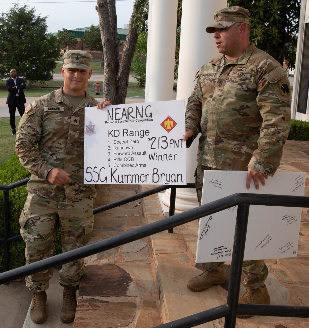 Army National Guard Soldiers compete for regional Best Warrior