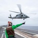 An MH-60S Lifts Off Of The Flight Deck