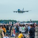 Air Force One arrives at Yokota during the Japanese-American Friendship Festival 2022