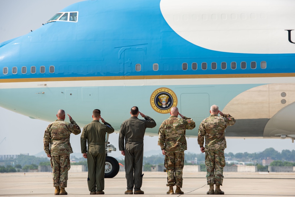 President Biden visits Osan AB during first official ROK trip