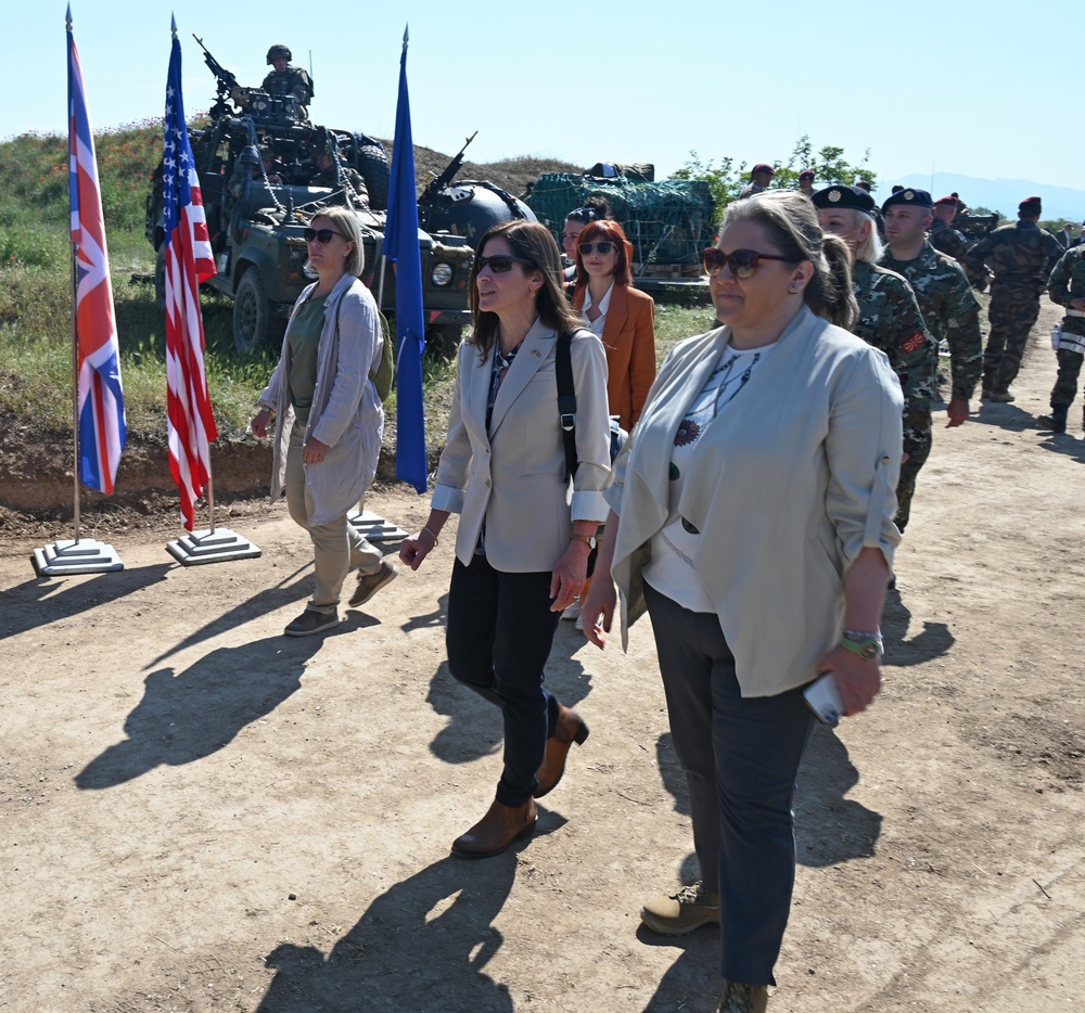 Joint Forcible Entry Exercise at Krivolak Range in North Macedonia
