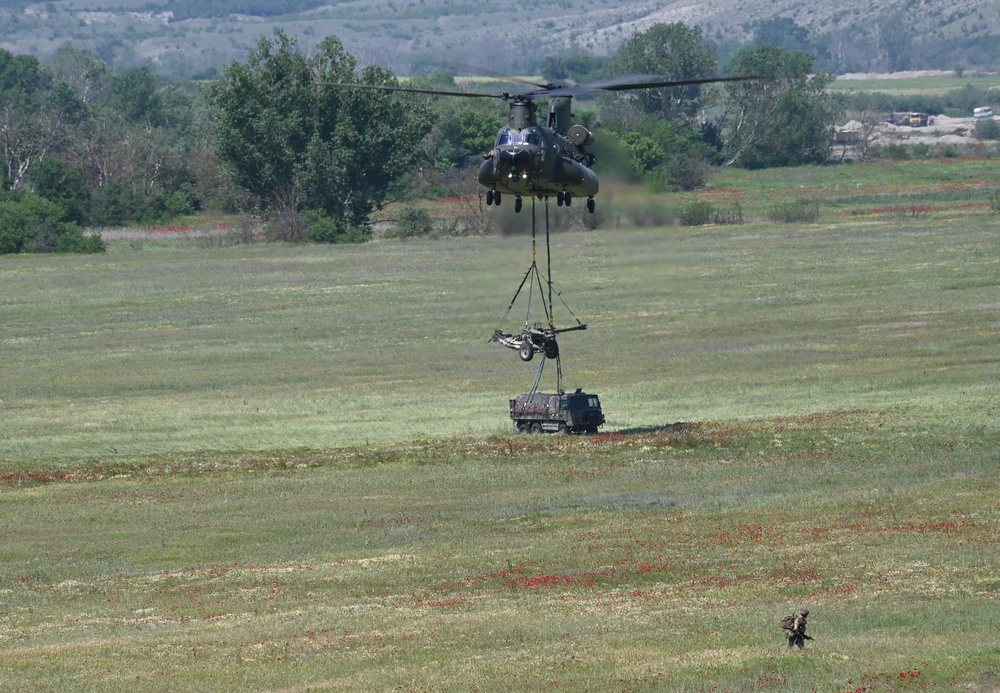 Joint Forcible Entry Exercise at Krivolak Range in North Macedonia