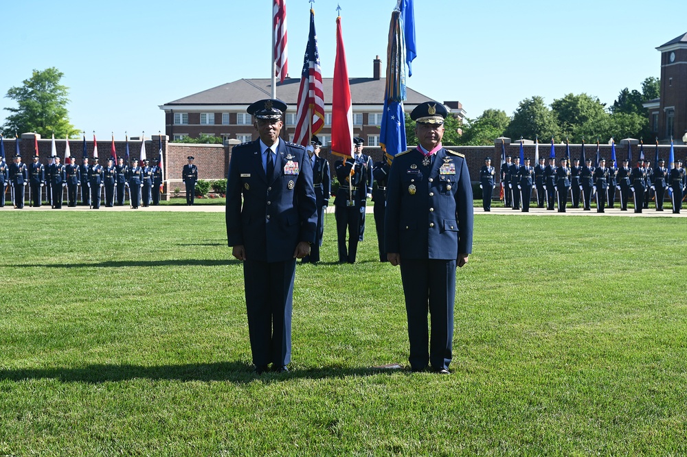 CSAF Welcomes Indosian Air Chief