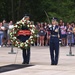 Indonesian Air Chief Lays Wreath at Arlington National Cemetary