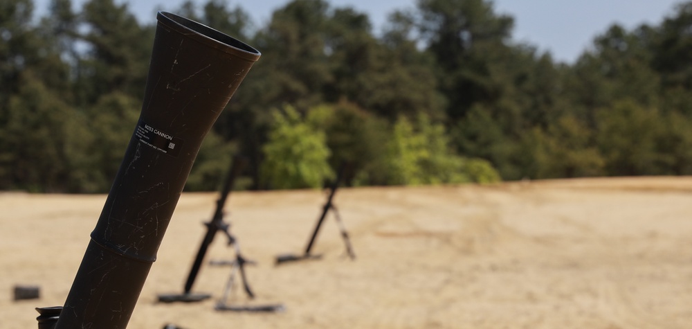 NJARNG Infantry Conducts Mortar Training