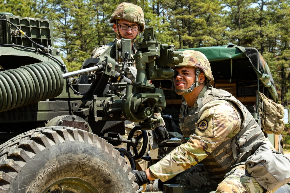 NJARNG Field Artillery Training