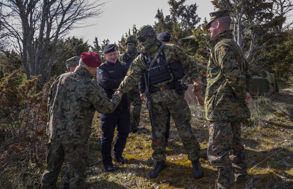 TF-61/2: Exercise Hedgehog, Estonia