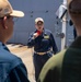 Sailors Aboard USS Dewey (DDG 105) Conduct Awards Quarters