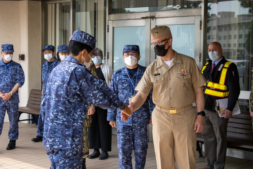 NMRTC Yokosuka and Japanese Maritime Defense Force foster partnership while executing Mass Casualty Drill