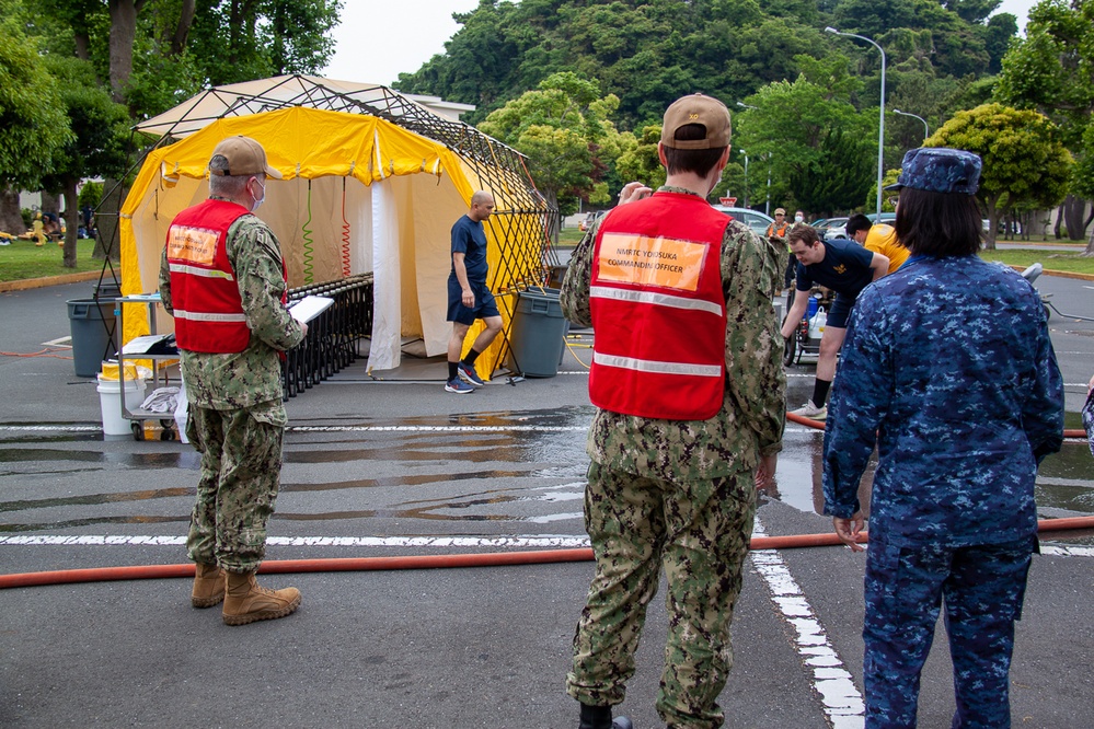 NMRTC Yokosuka and Japanese Maritime Defense Force foster partnership while executing Mass Casualty Drill