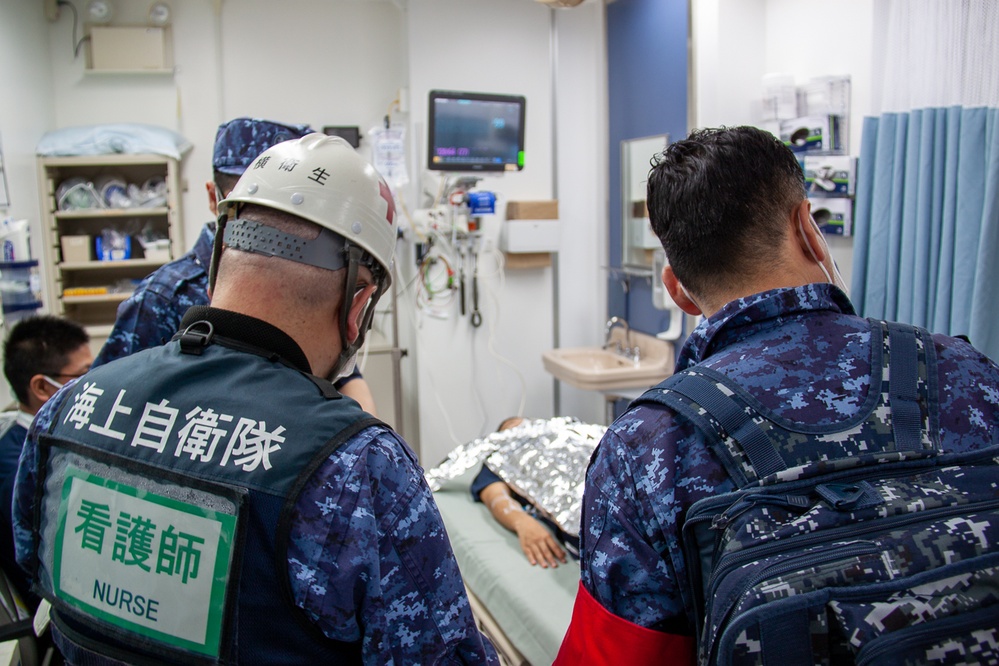 NMRTC Yokosuka and Japanese Maritime Defense Force foster partnership while executing Mass Casualty Drill