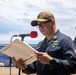 Sailors Aboard USS Dewey (DDG 105) Conduct Awards Quarters