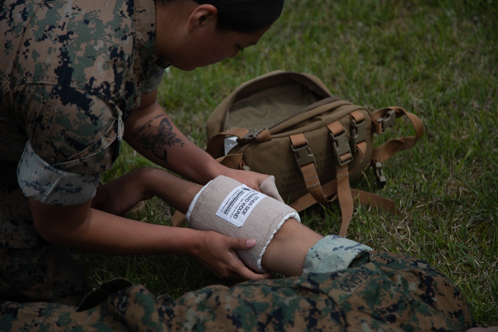 MWSS-171 Conducts TCCC class at CATC Fuji