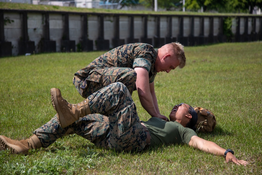 MWSS-171 Conducts TCCC class at CATC Fuji